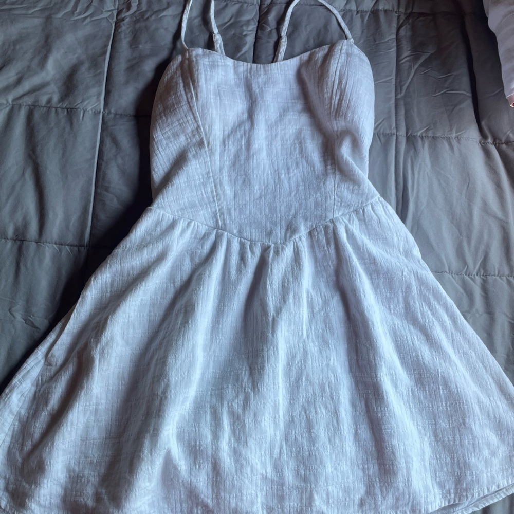 Hollister White Dress